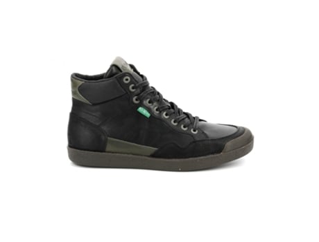 Zapatillas de Hombre KICKERS Cuero Triparty Piel Negro (40)