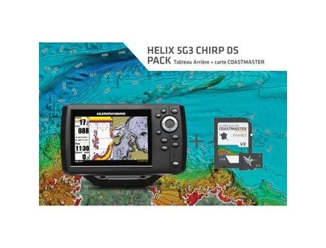 Pack que incluye un GPS et une carte HUMMINBIRD H5 G3CDSTA Coast Master