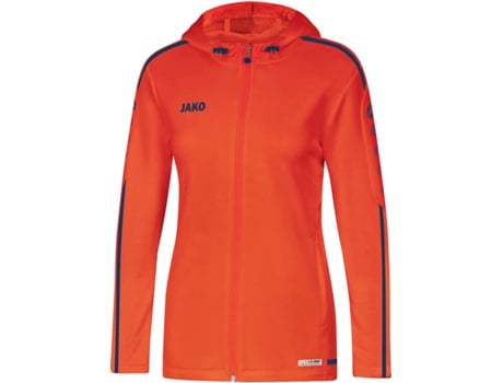 Chaqueta JAKO Femme Capuche Striker 2.0 (Rojo, Azul Mariño - 34)