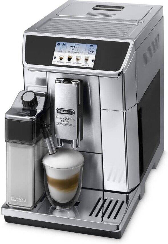 Cafetera DELONGHI PrimaDonna Elite Experience ECAM650.85.MS (19 bar - 13 Niveles de molienda)