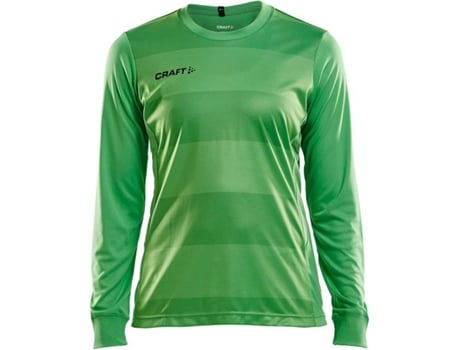 Camiseta de Mujer para Fútbol CRAFT Progress Withoupadding Verde (XS)