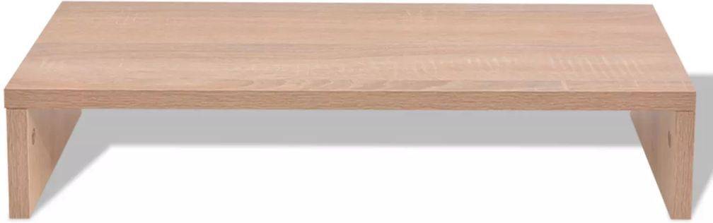 Soporte para pantalla ART PLANET Madera Compensada Beige (60x23,5x12 cm)