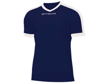 Camiseta de Hombre para Fútbol GIVOVA Revolution Poliéster Azul (4XS años)