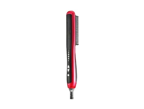 Cepillo para alisar el cabello 2 en 1 Plancha para el cabello Asl-908A Rojo