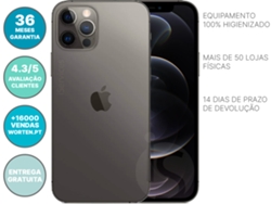 iPhone 12 Pro Max APPLE (Reacondicionado Como Nuevo - 6.7'' - 128 GB - Negro)