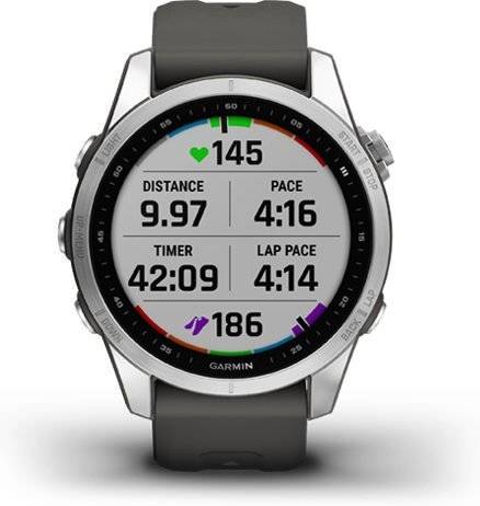 Reloj Deportivo GARMIN Fenix 7S (Bluetooth - Hasta 18 días de autonomia - Gris)