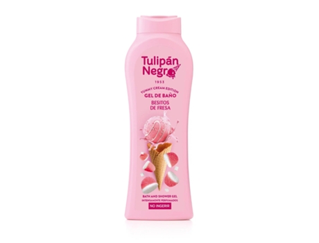 Gel De Ducha Besos Fresa 650 Ml TULIPAN NEGRO