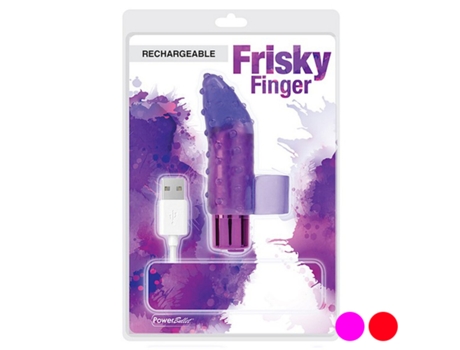 Dedo Vibrador Frisky Fun PowerBullet Rosa