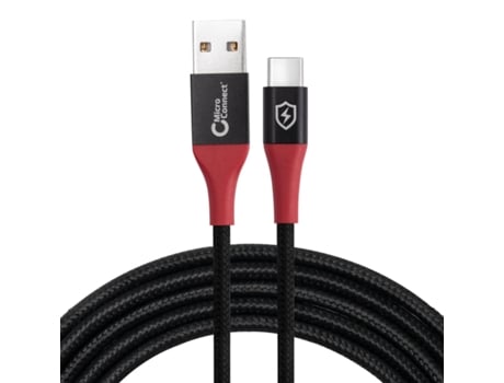 Cable Usb 1,5 M Usb a Usb C MICROCONNECT - Negro