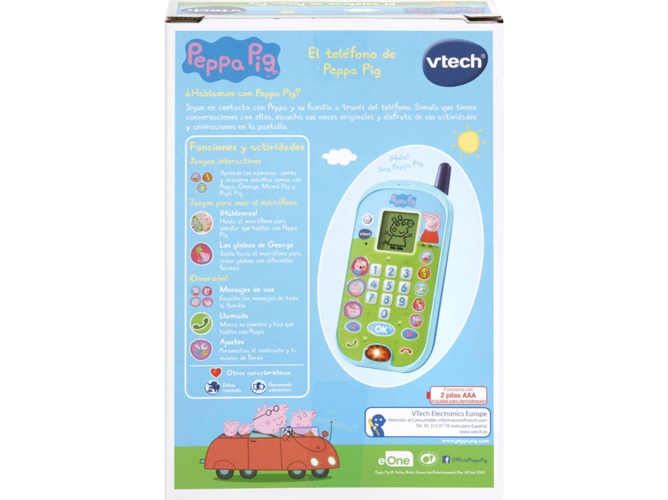 Juego Electronico Vtech Peppa Pig Worten Es