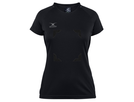 Camiseta de Mujer GILBERT Eclipse Hook Loop Negro (L)