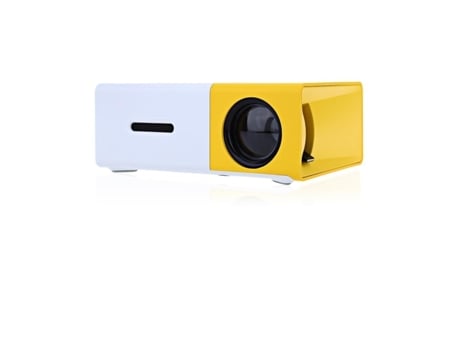 Mini Proyector Led 500Lm Yg-300 SLOWMOOSE Azul US[Enchufe I Amarillo]