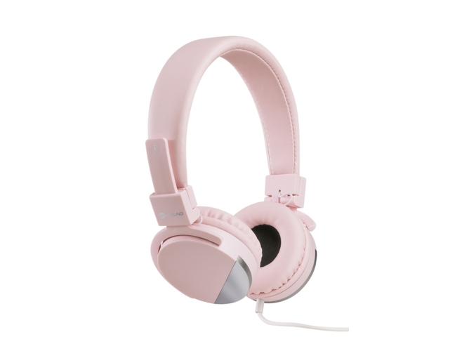 Auriculares con Cable MELICONI MySound Speak Metal (On Ear - Rosa)