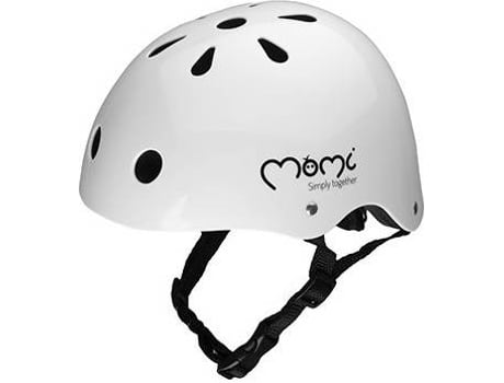 Momi Mimi Helmet unisex baby bianco white 4758 casco infantil