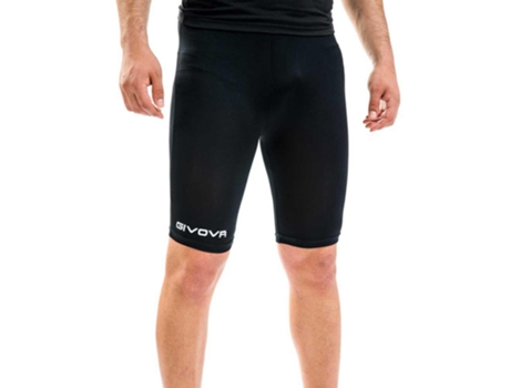 Ropa interior para Hombre GIVOVA Térmicos Skin Negro para Fútbol (XXL)