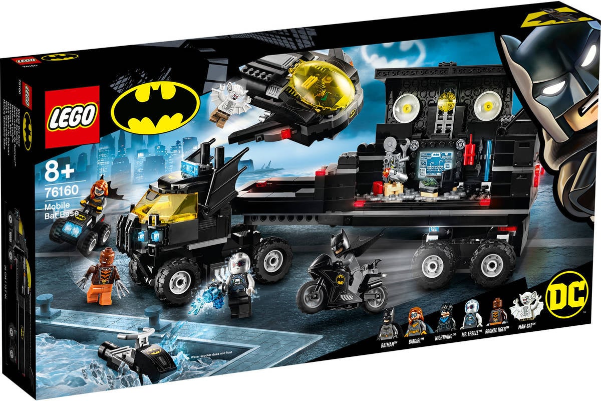 LEGO Super Heroes: Base Móvil De Batman (Edad Mínima: ‍8 - 743 Piezas)