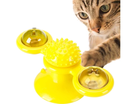 Juguete Interactivo Para Gatos Molinillo Giratorio Multifuncional Juguete Para Gatos ELKUAIE