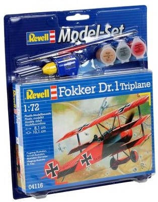 Revell Kit Pintura para juguete 64116 modelo de fokker dr.1