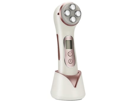 Dispositivo de belleza con ultrasonido Rf 5 en 1, masajeador Facial multifuncional, antienvejecimiento, reafirmante, eliminación de limpieza antiar...