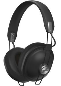 Auriculares Bluetooth PANASONIC Retro Rp-Htx80Be (Over Ear - Micrófono - Negro)