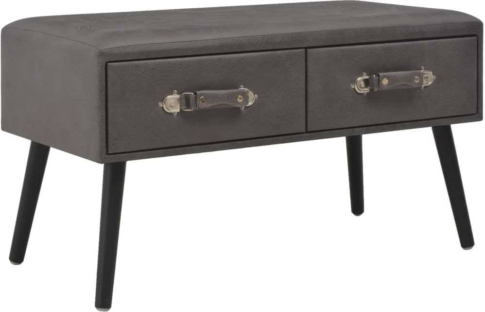 Mesa de Centro VIDAXL Gris 247545