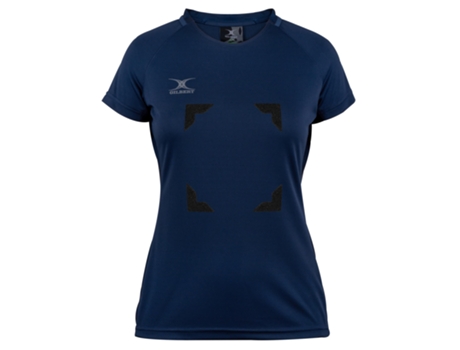 Camiseta de Mujer GILBERT Eclipse Hook Loop Azul (2XL)