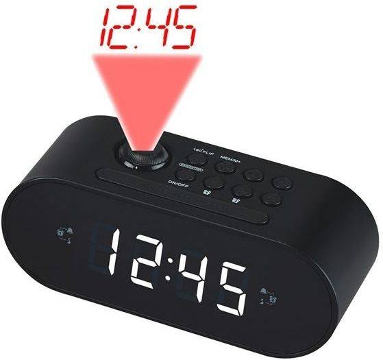 Radio Despertador DENVER CRP-717 (Negro - Digital - FM - Corriente - Alarma Doble - Función Snooze)