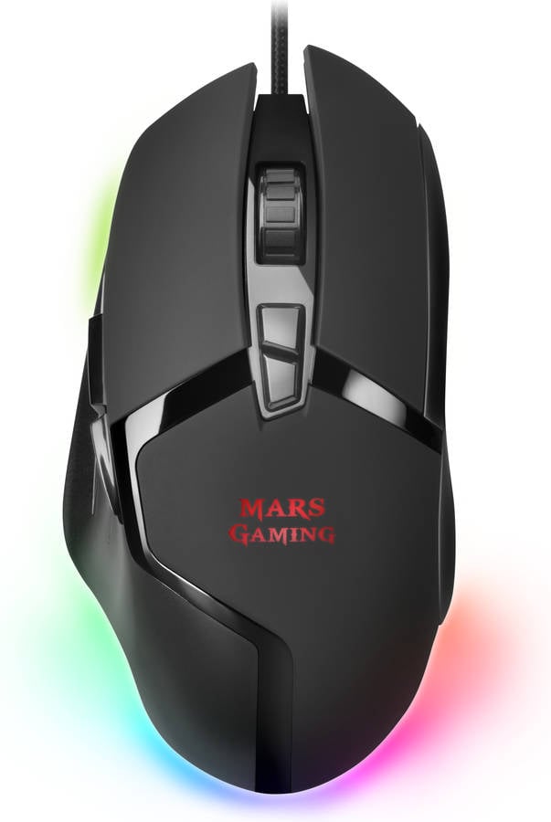 Ratón MARS GAMING MMGX (Óptico - USB - tipo A - 10000 dpi)