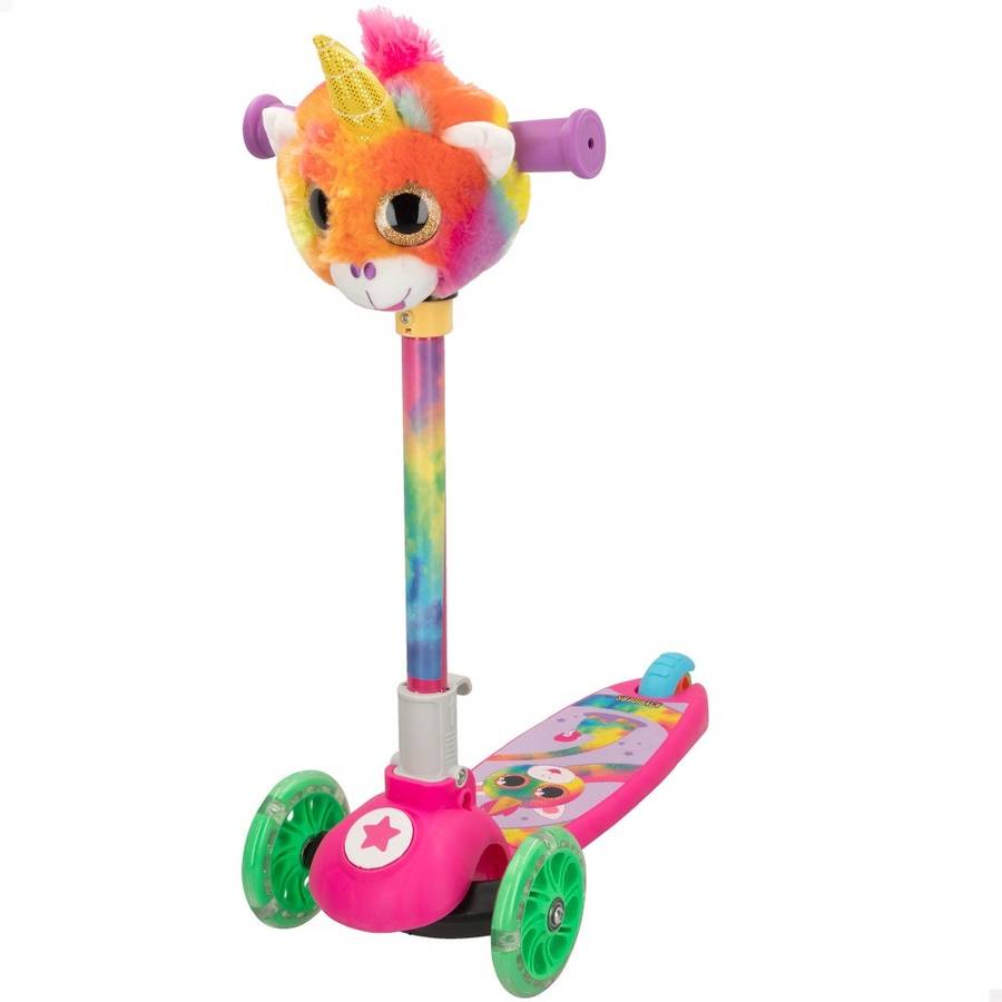 Colorbaby K3yriders 46773 k3yridersscooter 3 ruedas peluche unicornio