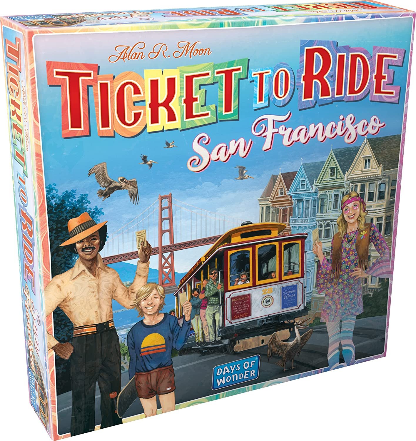 Juego Colectivo DAYS OF WONDER Ticket To Ride: San Francisco (Edad Mínima Recomendada: 8 años - Inglés)