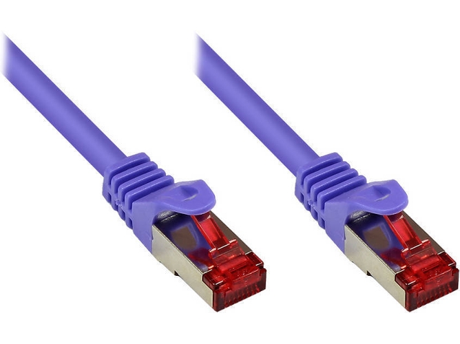 Cable de Red ALCASA (RJ45 - 1 m - Morado)