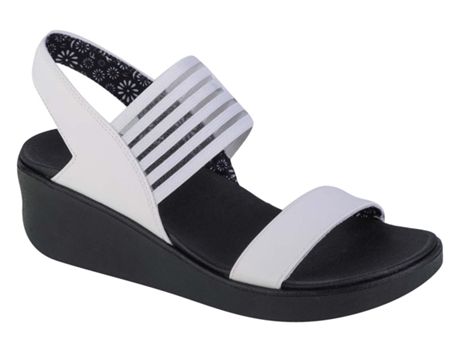 Sandalias Mujer SKECHERS (41 - Sintético - Blanco)