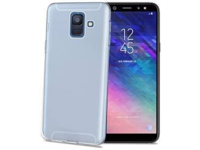 Carcasa Samsung Galaxy A6 CELLY Gel Transparente