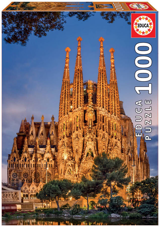 Puzzle EDUCA 1000 Sagrada Família (Edad Mínima: 12 Años - 1000 Piezas)