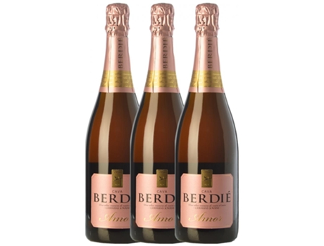 Espumante BERDIÉ Berdié Amor Brut Cava Reserva (0.75 L - 3 unidades)