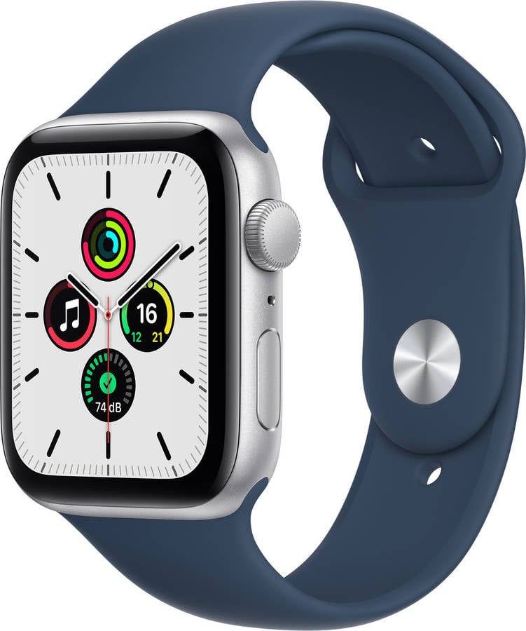 APPLE Watch SE GPS 40 mm Plata con Correa Deportiva Abismo