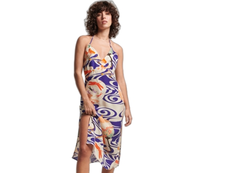 Vestido halter de mujer Superdry (Tam: XS)