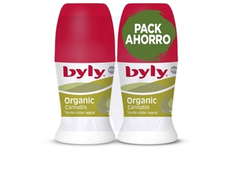 Organic Cannabis Deo Roll-on 2 X Byly 50 ml