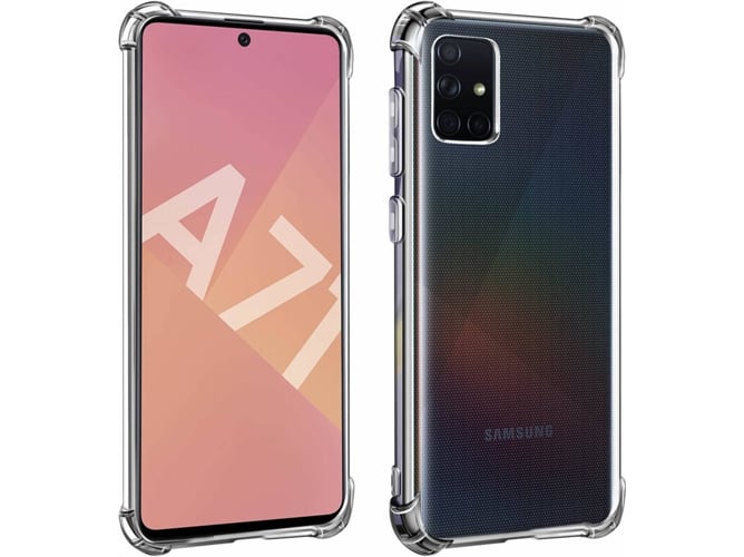 Carcasa Samsung Galaxy A71 AVIZAR Bumper Transparente