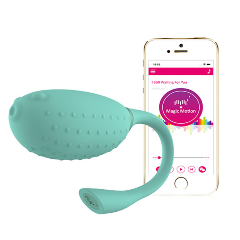 Vibrador MAGIC MOTION Egg Fugu Turquoise