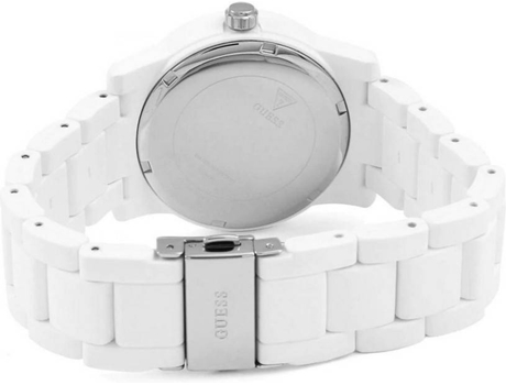 Reloj GUESS W0944L1 Mujer (Goma - Blanco)