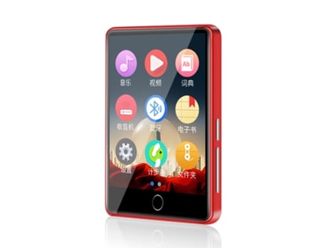 Lector Mp4 Player SLOWMOOSE(Rojo 32 Gb)