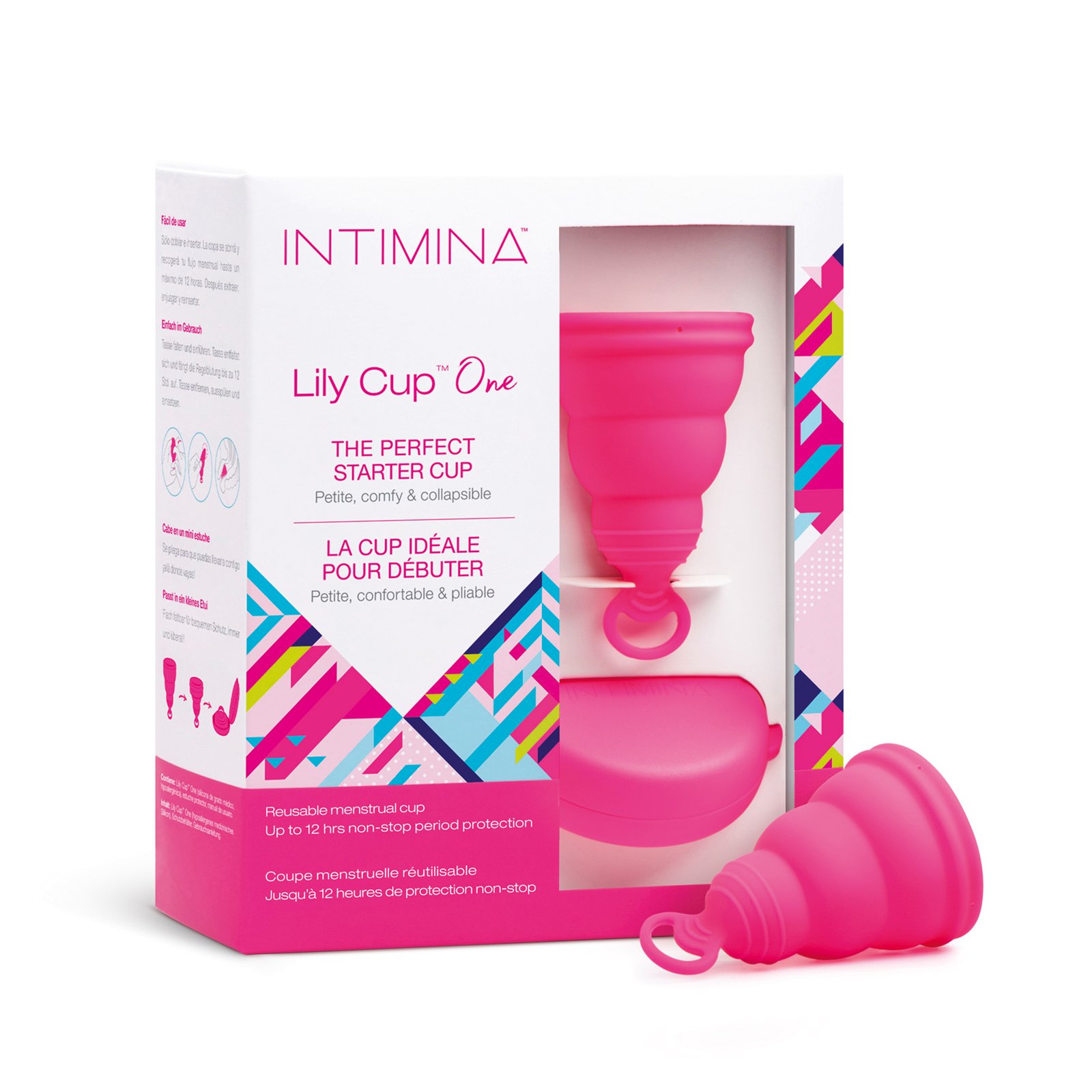 Copas Menstruales Intimina Lily Cup One (Plegado Principiante - Adolescente - 1 Unidad)