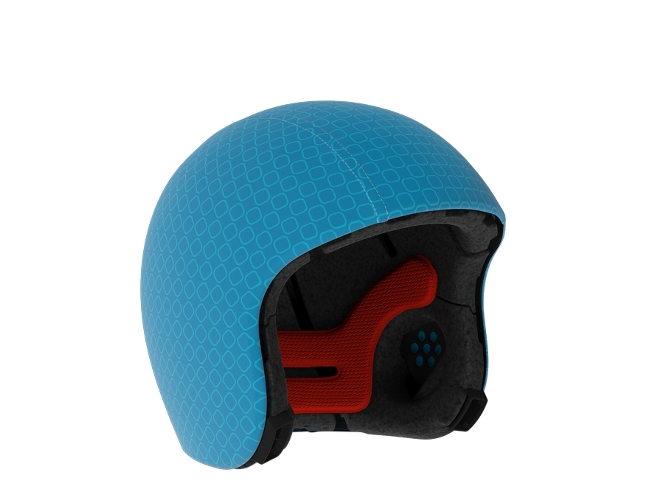 Egg Huevo Cubriendo para un casco niño modelo cielo azul tamaño skin sky