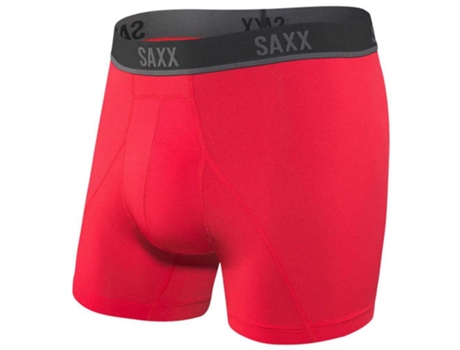 Ropa interior para Hombre SAXX UNDERWEAR Kinetic Hd Rojo para Montaña (L)