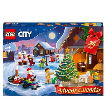 LEGO 60352 Ciudad: Calendario de Adviento (5 años - 287 Piezas)