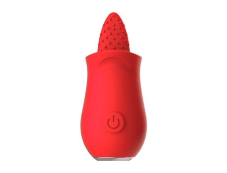 Vibrador de masaje para lamer la lengua de 10 frecuencias para mujeres (rojo) VEANXIN