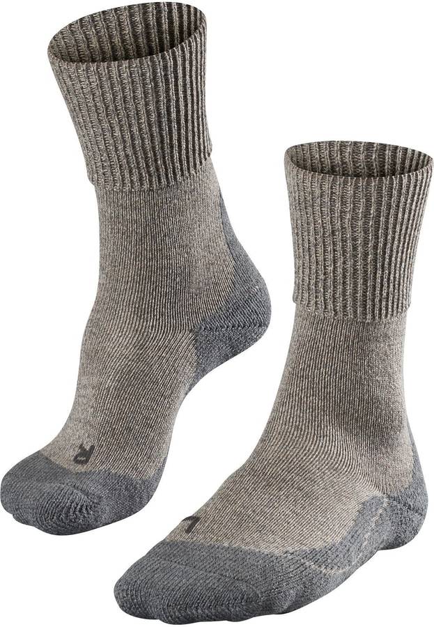 Calcetines de Mujer FALKE Tk1 Wool (Gris - 39/40)