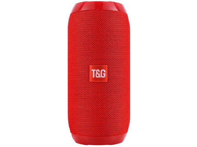 Altavoz Bluetooth RITTEREC TG117 (Rojo - 10 W - Alcance: hasta 10 m)