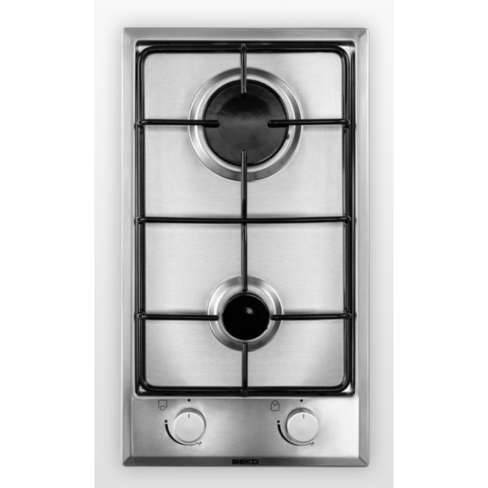 Placa de Gas BEKO HDCG 32220 FX (Gas Butano-Propano - 29 cm - Inox)